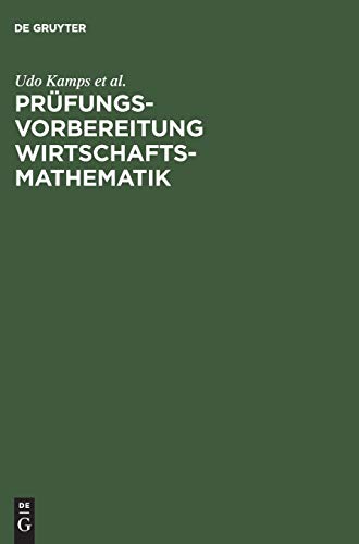 Stock image for Prfungsvorbereitung Wirtschaftsmathematik: Analysis (German Edition) for sale by Lucky's Textbooks