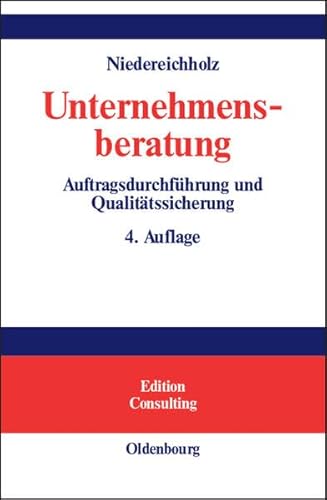 Beispielbild fr Unternehmensberatung: Band 2: Auftragsdurchfhrung und Qualittssicherung zum Verkauf von medimops