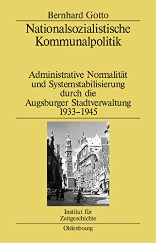 Beispielbild fr Nationalsozialistische Kommunalpolitik. zum Verkauf von SKULIMA Wiss. Versandbuchhandlung