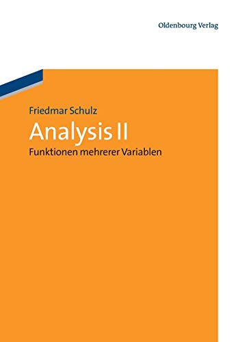 9783486580174: Analysis II: Funktionen mehrerer Variablen