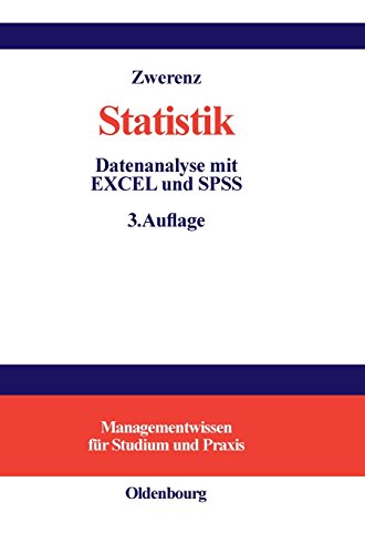 Stock image for Statistik. Datenanalyse mit EXCEL und SPSS for sale by medimops