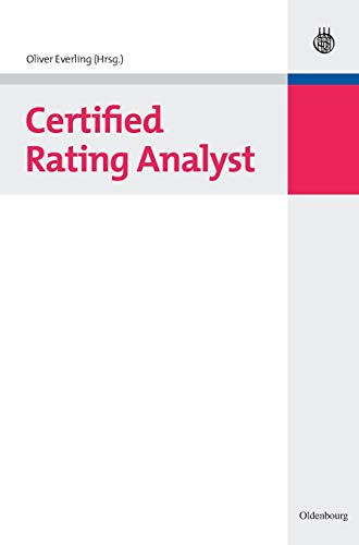 9783486582871: Certified Rating Analyst