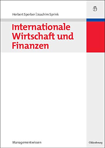 9783486582888: Internationale Wirtschaft und Finanzen