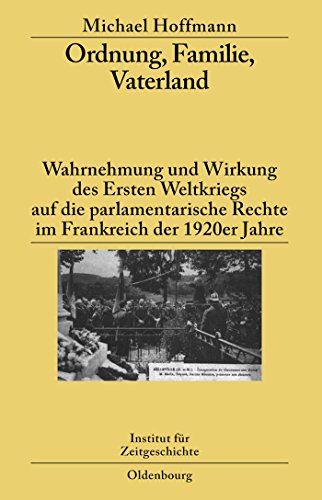 9783486585049: Ordnung, Familie, Vaterland: 76 (Studien Zur Zeitgeschichte)