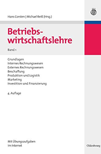 Stock image for Betriebswirtschaftslehre: Bd 1 Grundlagen, Internes Rechnungswesen, Externes Rechungswesen, Beschaffung for sale by medimops