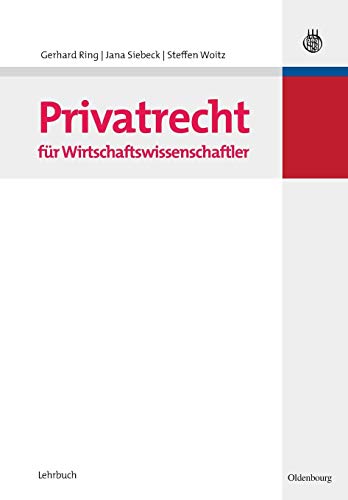 Beispielbild fr Privatrecht fr Wirtschaftswissenschaftler zum Verkauf von medimops