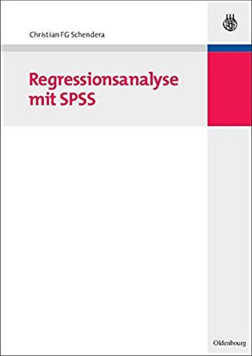 Beispielbild fr Regressionsanalyse mit SPSS zum Verkauf von medimops