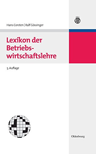 Stock image for BWL Starter Kit: Lexikon der Betriebswirtschaftslehre for sale by medimops