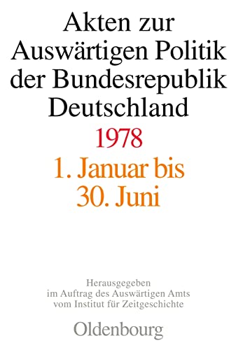 9783486587296: Akten zur Auswrtigen Politik der Bundesrepublik Deutschland 1978