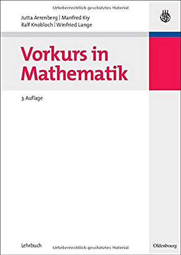 Stock image for Vorkurs in Mathematik for sale by medimops