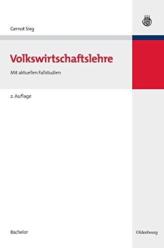 Beispielbild fr Volkswirtschaftslehre: Mit aktuellen Fallstudien zum Verkauf von medimops