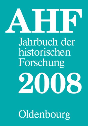 Stock image for Jahrbuch der historischen Forschung in der Bundesrepublik Deutschland: Berichtsjahr 2008 for sale by Versandantiquariat BUCHvk