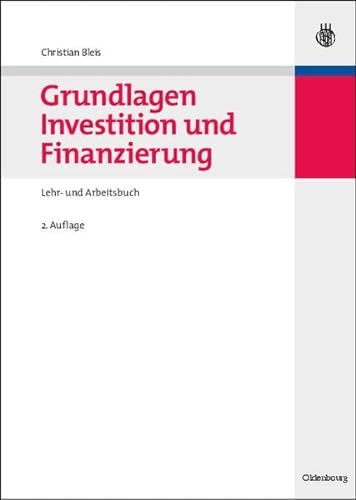 Stock image for Grundlagen Investition und Finanzierung: Lehr- und Arbeitsbuch for sale by medimops