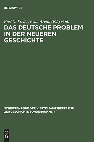 Imagen de archivo de Das deutsche Problem in der neueren Geschichte. a la venta por Antiquariat Eule