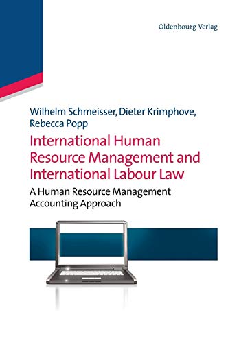 Beispielbild fr International Human Resource Management and International Labour Law: A Human Resource Management Accounting Approach zum Verkauf von medimops