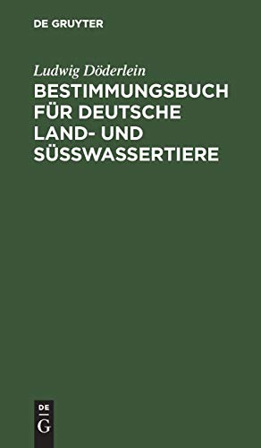 Beispielbild fr Bestimmungsbuch fr deutsche Land- und Swassertiere : Mollusken und Wirbeltiere zum Verkauf von Buchpark