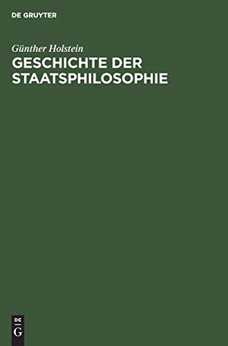 9783486765083: Geschichte Der Staatsphilosophie