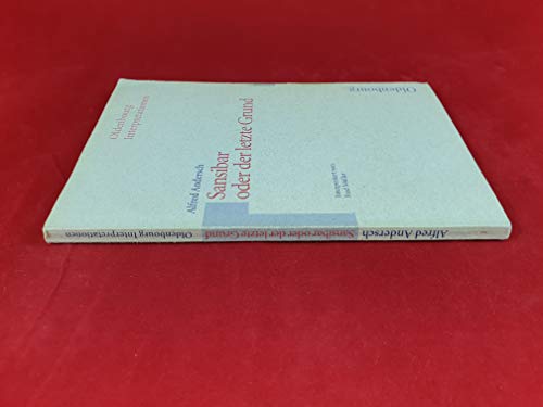 Alfred Andersch, Sansibar, oder, Der letzte Grund: Interpretation (Oldenbourg-Interpretationen) (German Edition) (9783486886115) by MuÌˆller, Fred