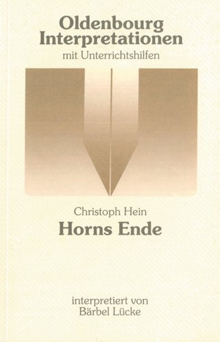 Stock image for Christoph Hein: Horns Ende for sale by Anybook.com