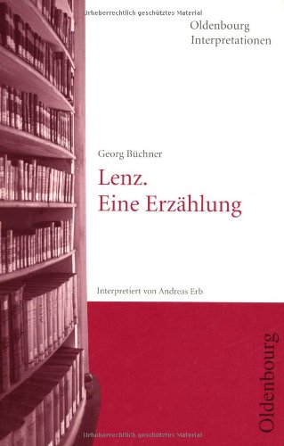 9783486886870: Oldenbourg Interpretationen, Bd.87: Lenz. Eine Erzhlung