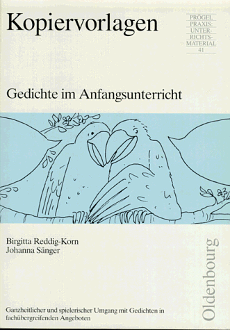 Gedichte im Anfangsunterricht. (9783486987133) by Reddig-Korn, Birgitta; SÃ¤nger, Johanna