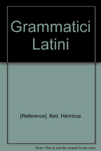 9783487001708: Grammatici Latini