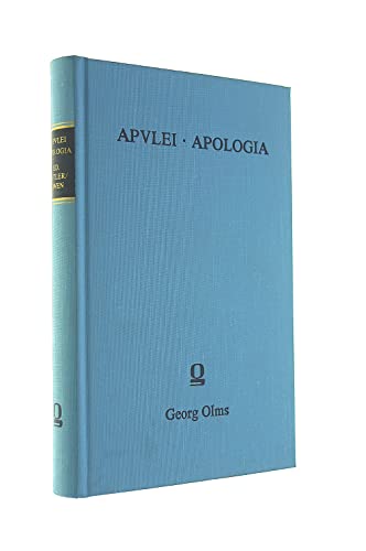 Apologia sive Pro se de magia liber. With introduction and commentary by H.E. Butler and A.s. Owen.