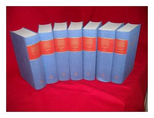 9783487051116: Encyclopadie der gesammten musikalischen Wissenschaften, oder Universal-Lexicon der Tonkunst / bearbeitet u.a. von M. Fink . und dem Redacteur Gustav Schilling - Complet in 7 volumes