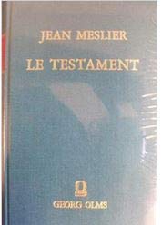 9783487052786: Le Testament