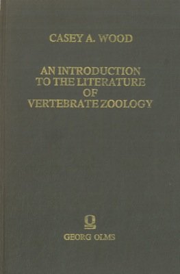 Stock image for Introduction to the Literature of Vertebrate for sale by Mispah books