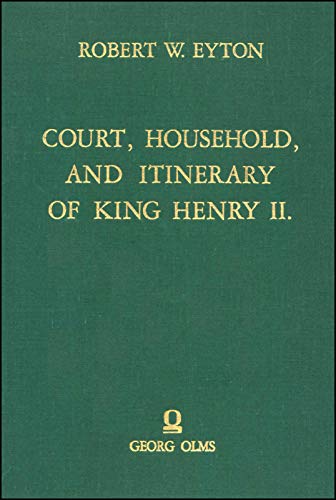 Court, Household and Itinerary of King Henry II