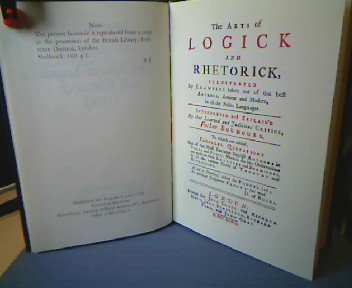 The Arts of Logick and Rhetorick,