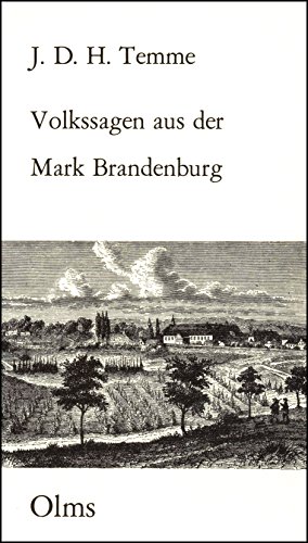 Volkssagen aus der Mark Brandenburg.