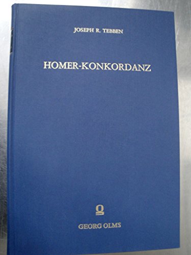 Beispielbild fr Homer-Konkordanz a Computer Konkordanz to the Homeric Hymns zum Verkauf von Webbooks, Wigtown