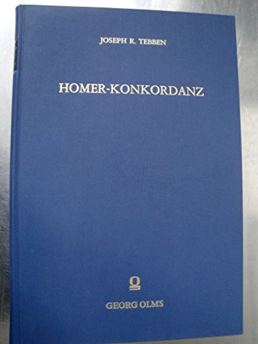 Homer-Konkordanz : a computer concordance to the Homeric hymns. Band XXXV aus der Reihe 