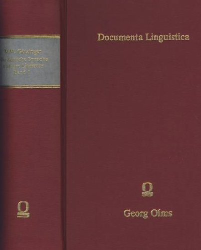 Beispielbild fr Die deutsche Sprache und ihre Literatur. zum Verkauf von SKULIMA Wiss. Versandbuchhandlung