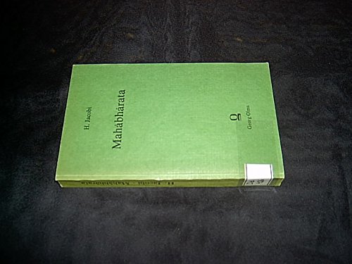 Mahabharata. Inhaltsangabe, Index und Konkordanz der Kalkuttaer und Bombayer Ausgaben. - Jacobi, Hermann