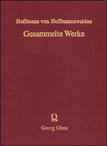 Stock image for Gesammelte Werke: Band 1 Deutsche Ubersetzungen und Getichte for sale by Atticus Books