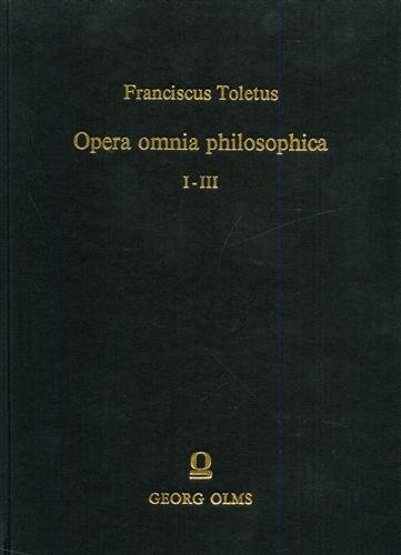 Opera omnia philosophica. 5 Teile in 2 Bänden