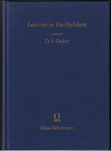 LEXICON IN BACCHYLIDEM