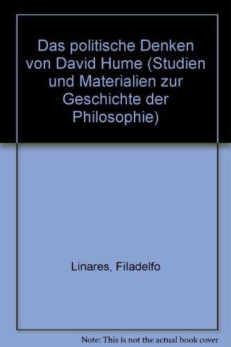 Stock image for Das politische Denken von David Hume. for sale by Versandantiquariat  Rainer Wlfel