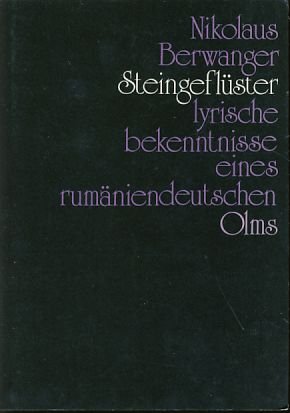Beispielbild fr Steingeflster : Lyrische Bekenntnisse eines Rumniendeutschen zum Verkauf von Buchpark