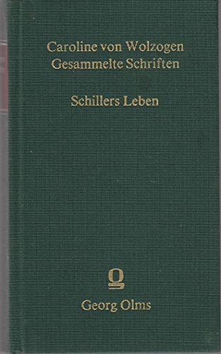Beispielbild fr Schillers Leben, zum Verkauf von SKULIMA Wiss. Versandbuchhandlung