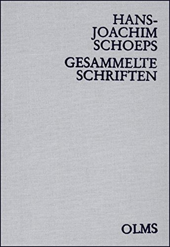 9783487093918: Gesammelte Schriften. Abteilung I: Religionsgeschichte, Abteilung. / Religionsgeschichte / Theologie und Geschichte des Judenchristentums