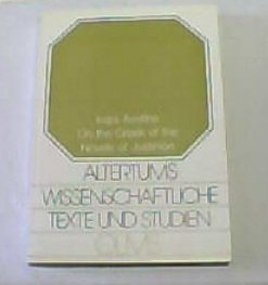 9783487095431: On the Greek of the Novels of Justinian (Altertumswissenschaftliche Texte Und Studien)