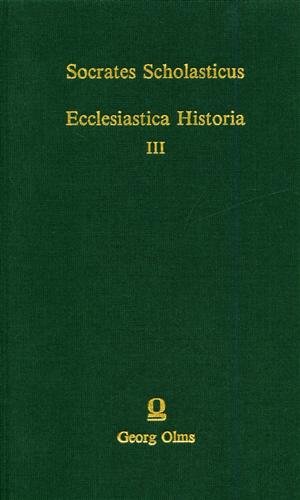 Beispielbild fr Ecclesiastica Historia. zum Verkauf von SKULIMA Wiss. Versandbuchhandlung