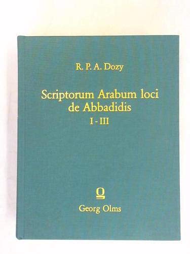 9783487095660: Scriptorum Arabum Loci De Abbadidis