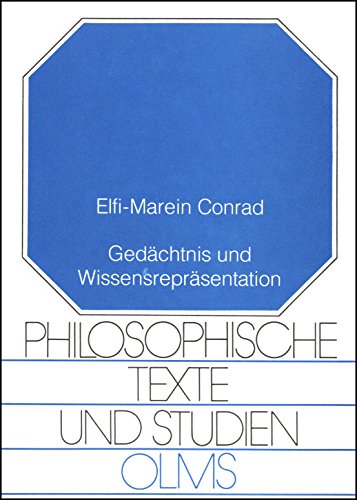 9783487097718: Gedachtnis und Wissensreprasentation: Aspekte der Abbildungsleistung kognitio...