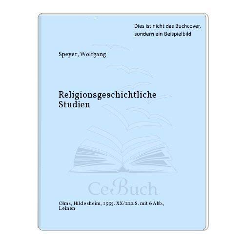 Religionsgeschichtliche Studien.