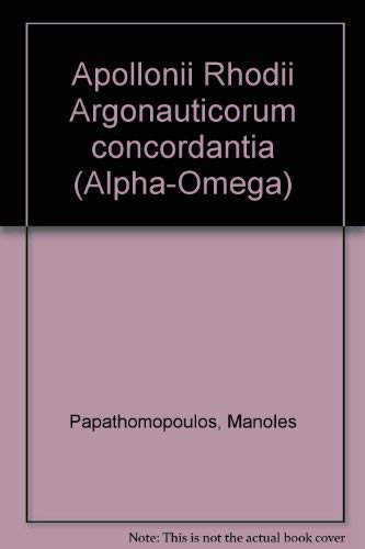 Apollonii Rhodii Argonauticorum Concordantia